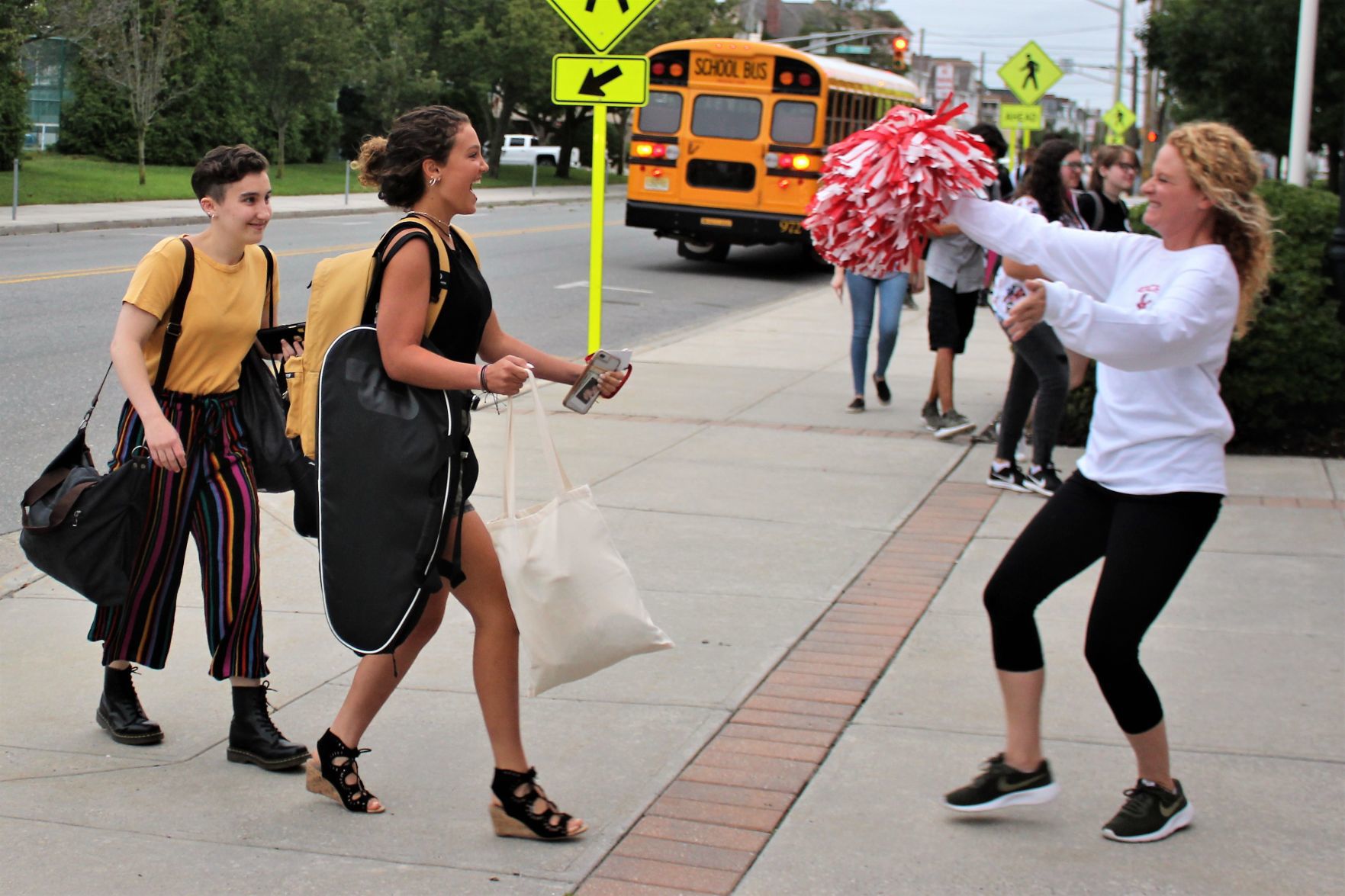First day of school at Ocean City High School